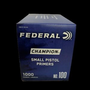 Federal Small Pistol Primers (Box of 1,000)